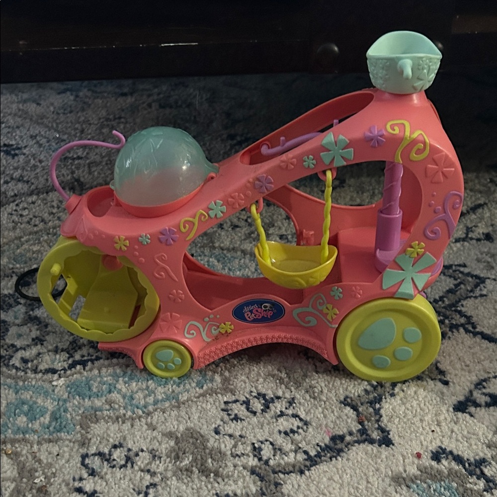 Littlest Pet Shop Retro Kids Toy Carriage